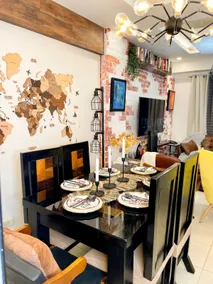 Rustic Art Haven : 2BR flat in Acacia Estates - Image 4