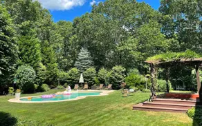 NEW DECK!  Private 1 Acre Family Friendly Home - Heated Pool, Home Office & Gym - Image 3