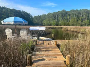 Waterfront. Private Dock for Boat. Pet-friendly. 10 mins to Downtown Oriental.  - Image 3