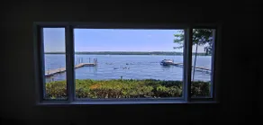 LAKE Getaway w GREAT VIEWS + dock+ fire pit + BBQ - Image 3