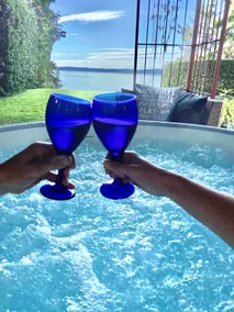 Serene Water and Bay View Suite, hot tub, firepit - Image 2