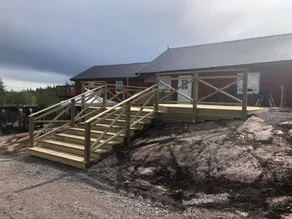 Top cabin with miles of view of the forest and lake - Image 3