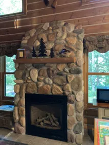 Crosslake cozy cabin on lake with fireplace - Image 5