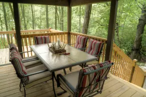 Remote mountain cabin near Elk River Falls - Image 3