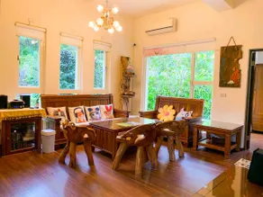 [Mountain Residence] - Private Cabin, Natural Light Travel, Family, Quiet Travel, Starry Sky Dream Room, Outdoor Area for BBQ, KTV, Large Grass - Image 4
