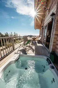 Cabana alpina própria com sauna e banheira de hidromassagem - Image 3