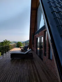 New cabin with amazing view of the mountain Air-Conditioning - Image 4