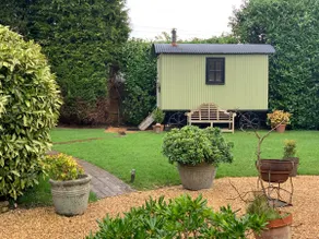 The Woodland Hut with Hot Tub Availability - Image 4