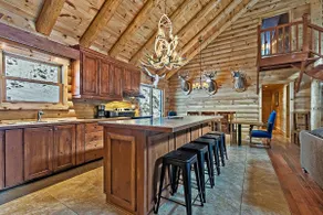 The Trophy | Riverfront | Large log home - Image 3
