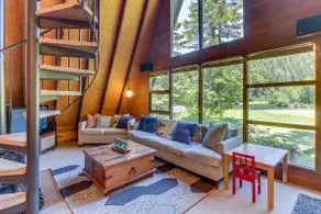 Vintage A-Frame Riverfront Cabin - Image 3