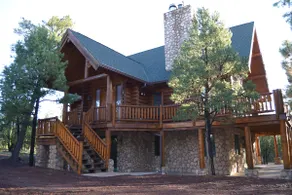 Rustic Log Cabin in the Pines - Image 2