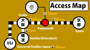 In good locations, 20 minutes from Osaka station. - Image 5