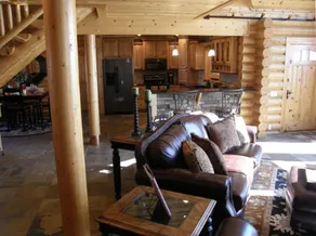 Luxuriöses Log Home mit Mille Lacs Lake Sonnenaufgang Ansichten - Image 5