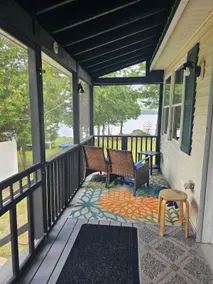 Four-season waterfront family lake house on pristine Embden Lake - Image 4