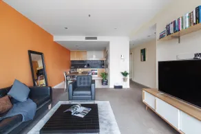 Modern Escape with Balcony & Sweeping City Views - Image 3