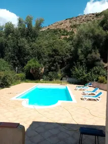 ground floor of villa, 2 people, private pool, maquis view - Image 4