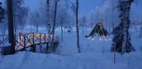 Aurora Ounas cottage 2 by river - Image 3