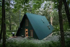 Modern A-Frame in Catskills Park - Image 4