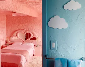 The Rainbow Getaway | Midcentury Fantasy Oasis - Image 3