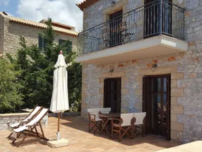Villa Phoebe in Stoupa, very quiet area, private pool, spectacular sea views. - Image 4