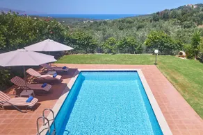 Piscina privada ★ villa de piedra ★ vista al mar - Image 2