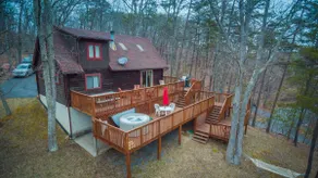 Horizon Hill-Log Cabin w/Hot Tub & Views! - Image 2