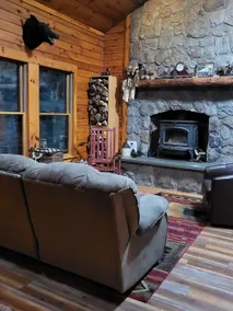 Riverside Log Cabin Sanbornville NH - Image 3