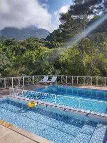 complete site, with swimming pool and private waterfall - Image 2