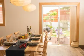 Enjoy BBQ with glamping on a wooden deck ~ Goya Resort ~ a stylish one-story building - Image 3