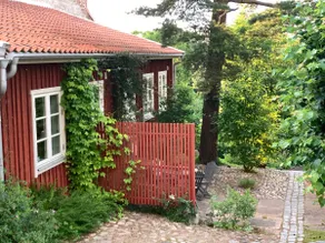Farmhouse in Laholm's old town center with the river next to it - Image 2
