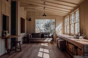 Off-grid cabin | Lake views, Deep bath + Fireplace - Image 3