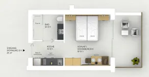 Double deluxe room with terrace near Merano - Image 2