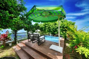 P Single-story house, convenient, quiet, 3BR, green, 2 baths + pool, free BBQ, 2 toilets - Image 2