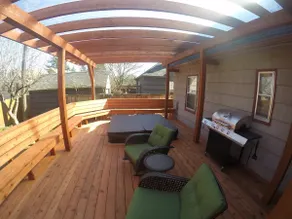 Private hot tub in beautiful Rose City - Image 2
