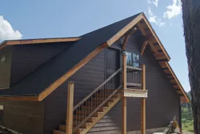Elk Haven Vacation Cabins, Custer SD, The Blue Bird's Nest - Image 2