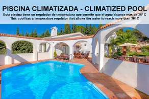 Private Heated Pool, Jacuzzi & 1225m2 garden in Villa Cipreses - Image 3