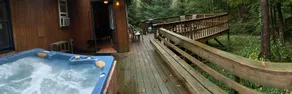 Cougar Cabin, private woods private hot tub - Image 4