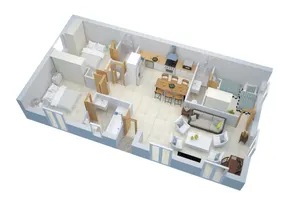 80sqm Apartment with 3 Bedrooms, Pool & Parking - Image 4