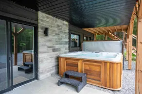 Cottage in nature near Owls Head with spa + fireplace. - Image 3