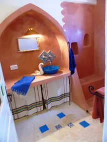 Aladdin cottage in a lush patio with pool - Image 3
