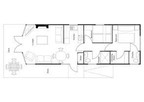 Lodge-de Luxe-Salle de bain privée-Vue sur la campagne - Image 2