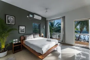 2BHK River view Apt| Panoramic River View- Siolim - Image 2