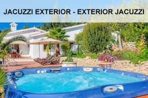 Private Heated Pool, Jacuzzi & 1225m2 garden in Villa Cipreses - Image 4