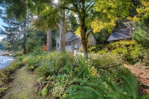 Cozy Riverfront Cabin w/Fireplace + Mountain Views - Image 4