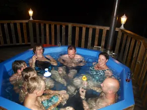 Rural, natural accommodation with wood-fired hot tub - Image 5