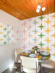 The Rainbow Getaway | Midcentury Fantasy Oasis - Image 2