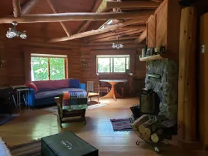 Off Grid, Rustic Log Cabin, Sauna and stream - Image 5