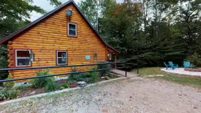 Luxus-Mountain Lodge-Blick auf den Wald-Lodge-Eigenes Badezimmer - Image 2