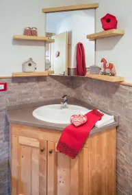 ALBERGO DIFFUSO SAURIS, Deluxe two-room apartment overlooking the lake - Image 5