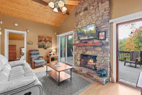 Pet-Friendly Cozy Cabin with Deck & Fireplace - Image 5